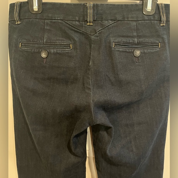 Theory Wide Legged Denim Trouser - Picture 6 of 11